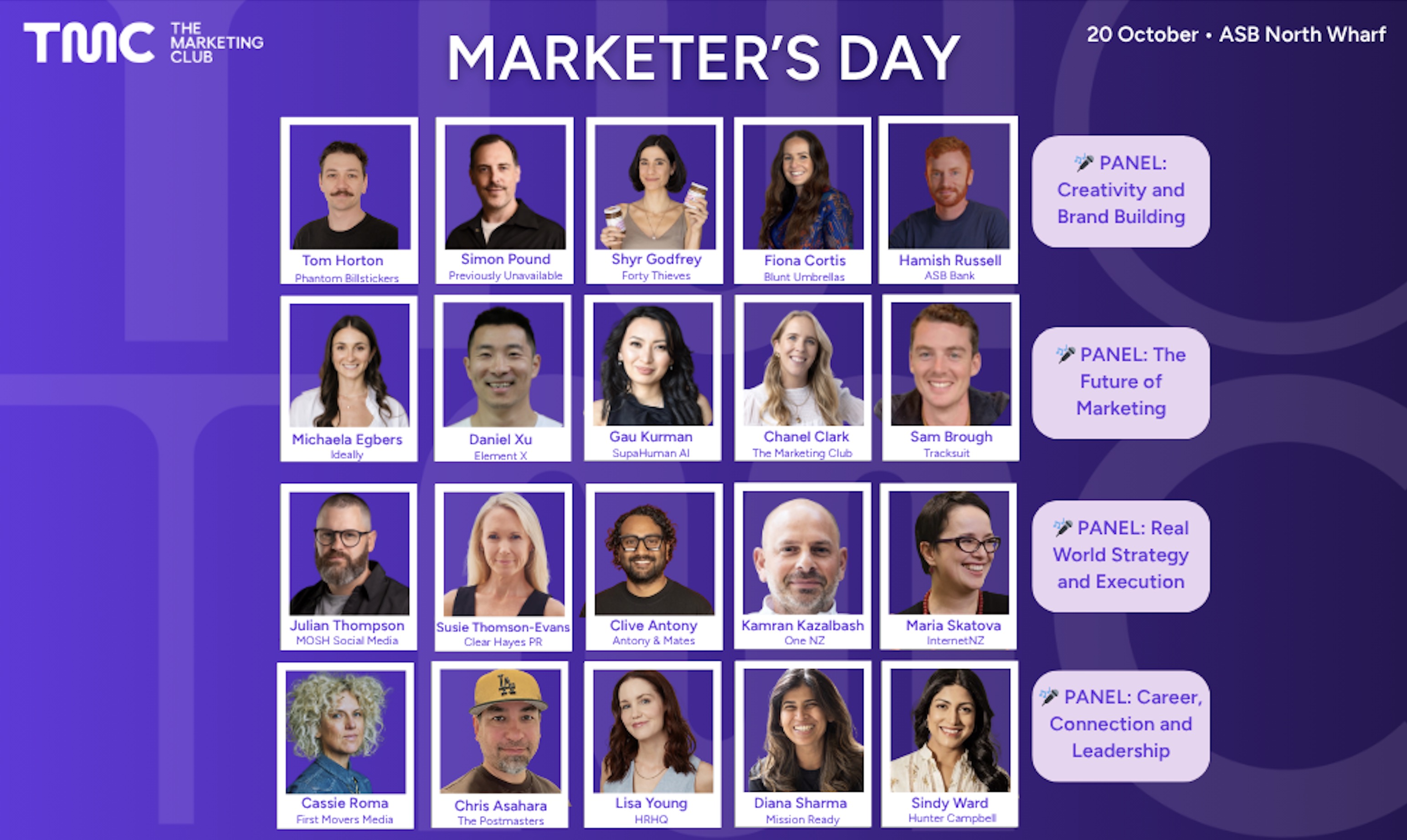 The Marketing Club flips the conference script with launch of Marketers Day held Mon 20 Oct